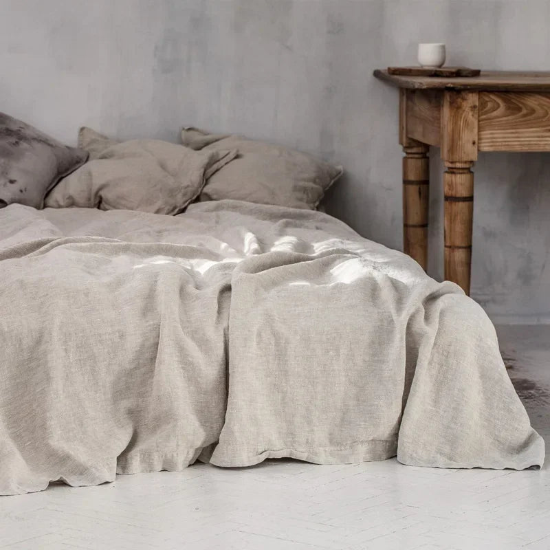 linen bed sheets