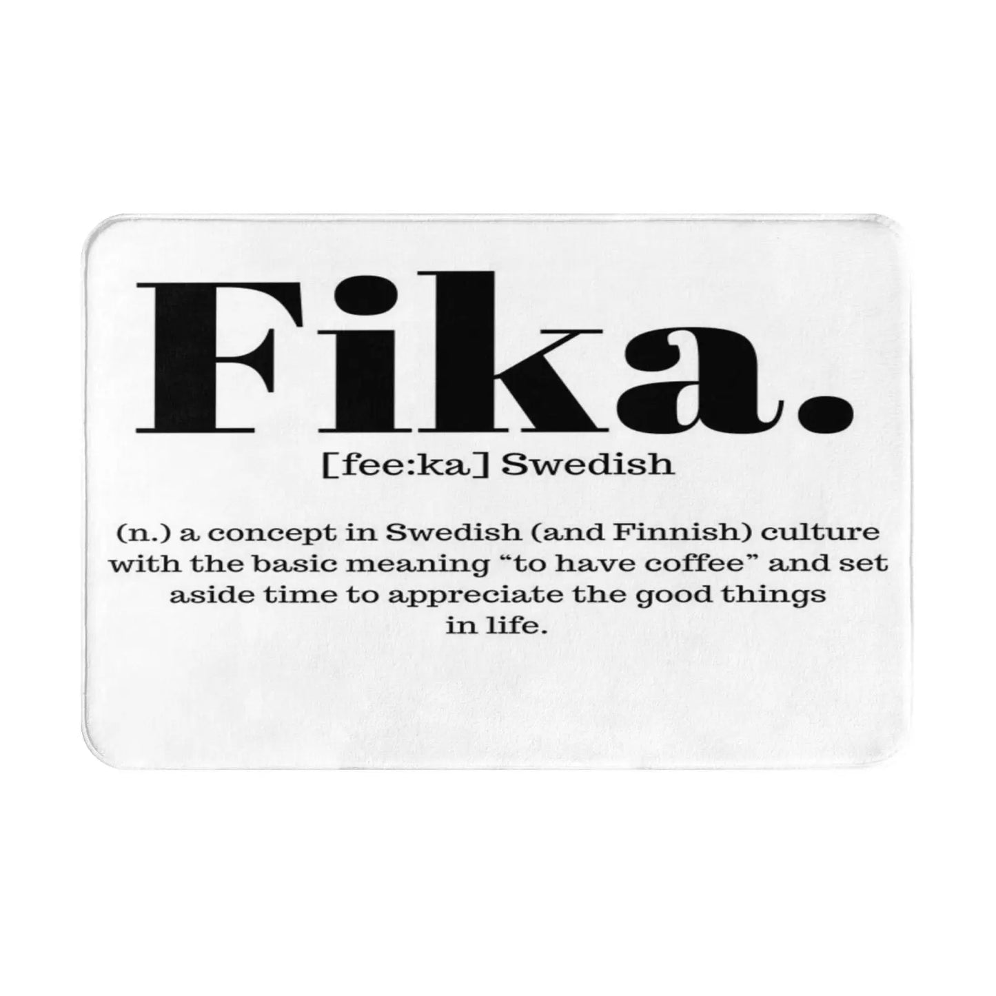 fika doormat