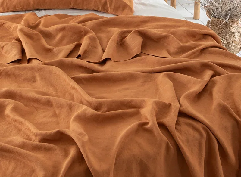 linen bed sheets