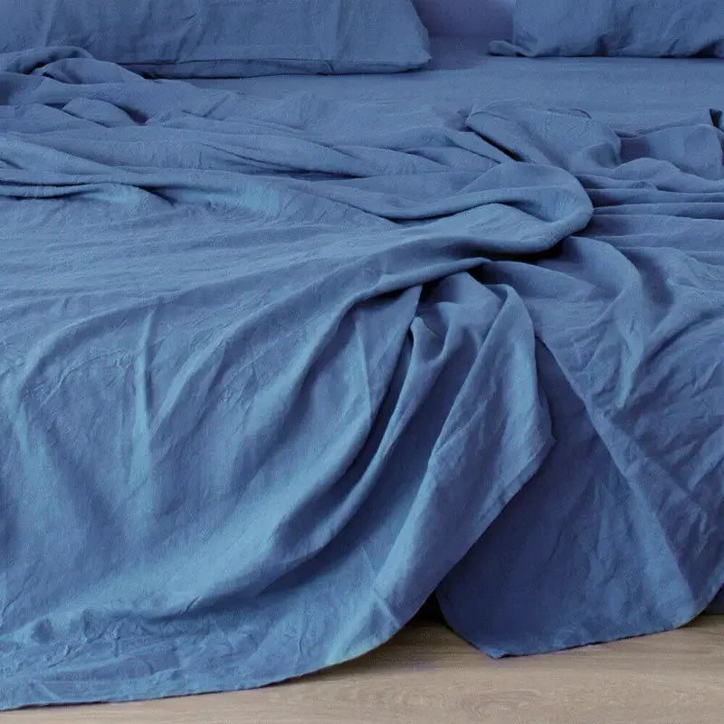 linen bed sheets